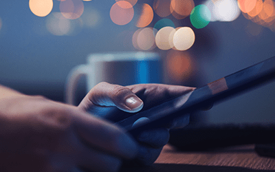 Ambition articles and news, blog - person viewing mobile news